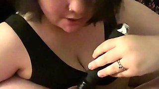 Vibrating My Flat Caged Cuck Husband During Sph