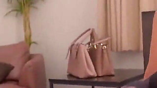 Two Lewd Real Estate Ladies in Their Smooth Black Pantyhose for Creampie Sales. Part.2