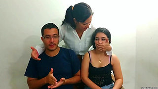 Nagging Couple Gets Bondage