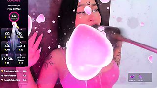 Beautiful brunette with big boobs jerk off instrucions