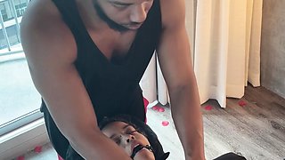 Interracial gangbang brunette slut facial bukkake in hd