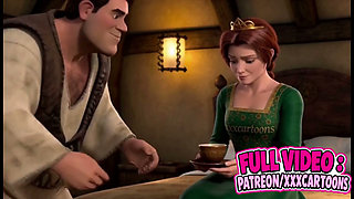 Shrek x Fiona - A Naughty Cartoon Adventure