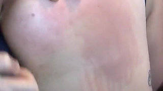 Chastity toy fucked and flogged screams in punishment