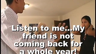 Tanned Latina gets her twat pounded after she found a nice sex toy