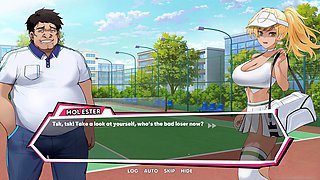 Tennis coach, adult game, hentai visual novel