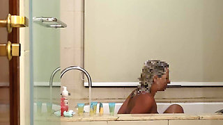Wife Takes a Shower in a Hotel, MILF, Full Scene, Ep 32901