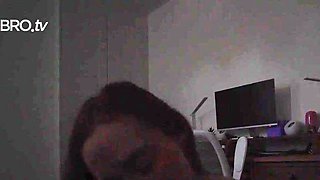 Cougar's Homemade Passion Erupts with Sultry Step Heat