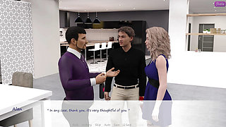 My Stepbrother 's Wife #44 Alan kissed Justine in front of John-highlight