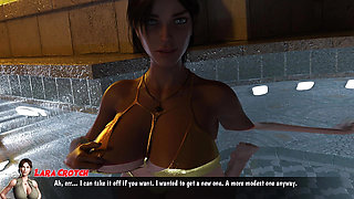 Redhead Babe Fucks Her Big-tits Brunette Superhero