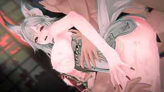[wuthering Waves] - Hsin Resonance Overload (bound MILF Resonator & POV Sandwich DP) (4k/60fps) ()