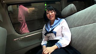 Asian schoolgirl enjoy group sex