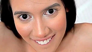 Joy Burning Ambar Prada Gives Me a Messy Blowjob Until I Cum