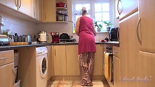 Free Premium Video Your Mature Stepmom Mrs. Maggie Gives You Joi In The Kitchen With Aunt Judys