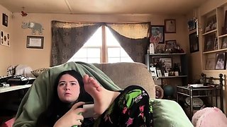 Curly Blonde Teen Records Solo Dildo Masturbation More at