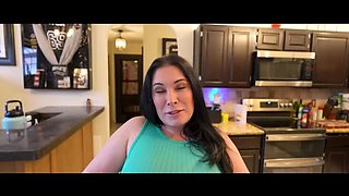 Stepmom Seduces Step Son In Bedroom - Mae Gunz Hot MILF Roleplay - WCA Productions