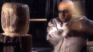 Cumshot on big boobs for slut tit fucking in hd