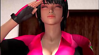 3d - Extra service from deliver pizza with a big tits