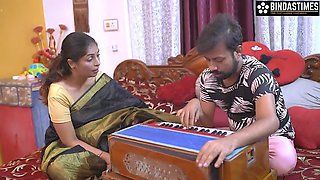 Real student hard sex with singing teacher FUNNY TALK hindi audio