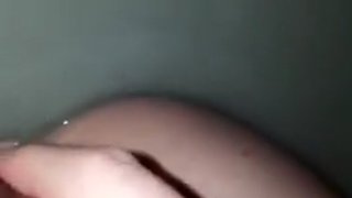 I fuck my ass and pussy with a toy in the bath