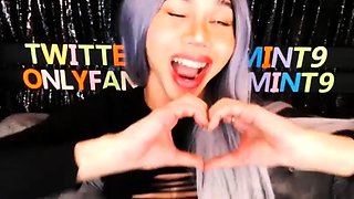 Solo ladyboy masturbation