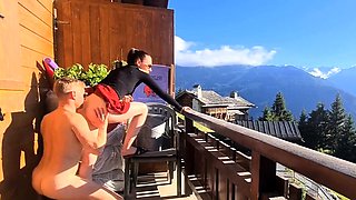 Public Flashing Gardener Gets BDSM Surprise