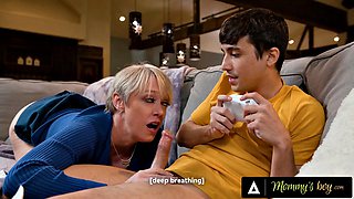 MILF Stepmom Dee Williams Teases Busty Curves Under Skirt Before Ricky Spanish Pounds Her To Cumshot