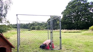 Brunette slave girl enjoys the harsh fetishes of a bdsm game