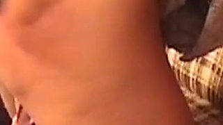 Mature Brunette MILF Takes Deep Anal While Caned