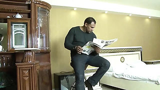 Young Wife Cheats on Husband with Black Guy - Anal Creampie & Blowjob