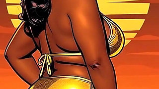 Bold Black Woman Animated to Tease