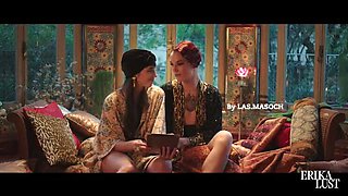 Hot Lesbian Threesome with Lucky Guy - Full HD Movie - Kinky FFM Fun