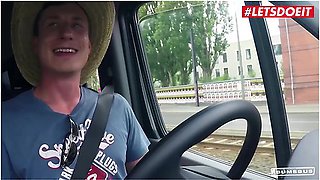 July Johnson Busty German Teen 18+ Paid For Hardcore Interracial Car Sex