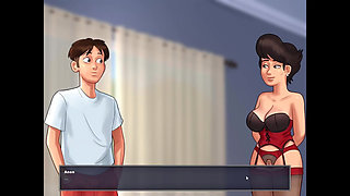 Summertime Saga Miss Dewitt & Helan & Eve Animation Collection [part 11] Nude Sex Game Play