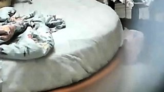 Cute amateur Asian web cam girl teases her great body
