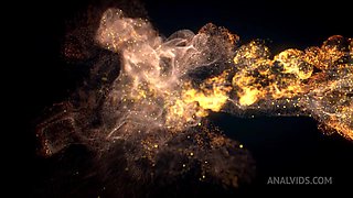 Milana Takes In Ass Monster Cock By Leo Casanova - Anal Creampie