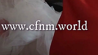 Body Stamps & Tattoos with Luna for Halloween Night in the Mood of CFNM by Taking Lots of Cum with Huge Cum Load to Use on Cock