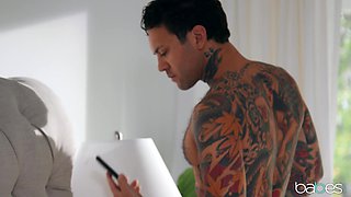 Azul Hermosa's Fierce Passion in a Sultry Bedroom Clash