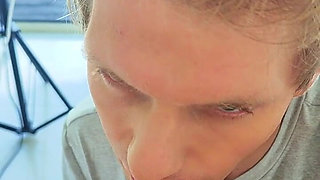 Behind the Scenes of Sex Coaching Filming When I Need to Get Nicole's Clit Big to Show It for the Anatomy Course