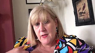 AuntJudys - Your Busty Mature Landlady Catherine Wants the Rent POV