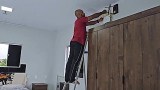 Blonde Teen Amateur Cheats On Husband With Repairman - Hardcore Anal & Blowjob In Portuguese