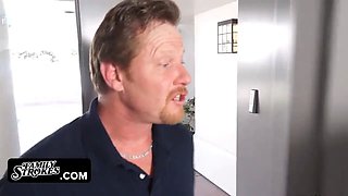 Cock riding Summer Days heads on top of richie