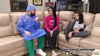 Alix Avery gets a load on the bed - jizz time!