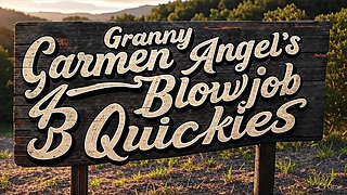 Granny Carmen: Extraordinary Blue Ribbon Cock Sucker