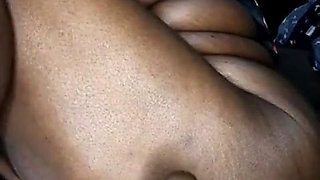 Ebony Suga BBW Fucks Herself with 9 Inch Toy