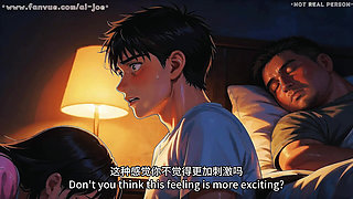 In Front of My Elder Stepbrother's Prese, My Stepsister-in-law Actually Did Such a Thing to Me.this Is Just Too Exciting. Ai-gen