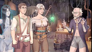 Steamy anime-inspired visual novel with dirty fantasies