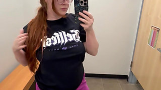 Gym Hottie Strips and Teases