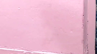 I Hugged My Aunt While She Was Cleaning the House.