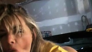 Big assed busty tit fuck and blowjob
