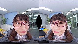 Slutty Big Tits Ass Secretary In Glasses-1: Big Ass, Blowjob  Amateur VR Porn